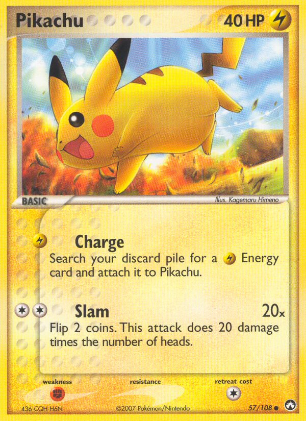 Pokemon | Pikachu (57/108) [EX: Power Keepers] | The Nerd Merchant