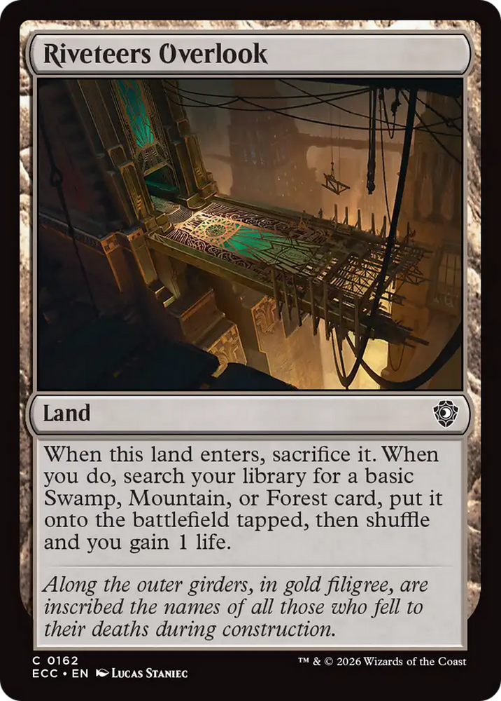 Magic | Riveteers Overlook [Lorwyn Eclipsed Commander] | The Nerd Merchant