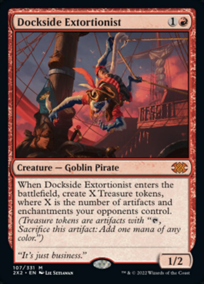 Magic | Dockside Extortionist [Double Masters 2022] | The Nerd Merchant