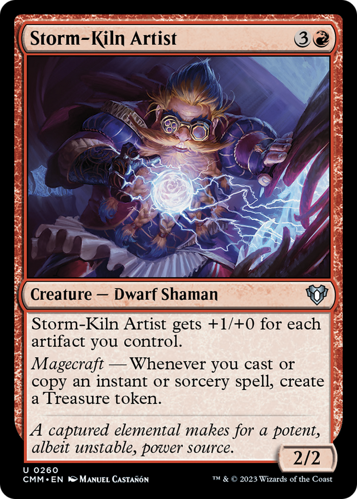 Magic | Storm-Kiln Artist [Commander Masters] | The Nerd Merchant