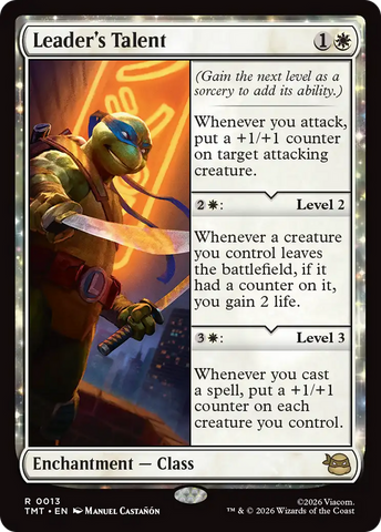 Magic | Leader's Talent [Teenage Mutant Ninja Turtles] | The Nerd Merchant