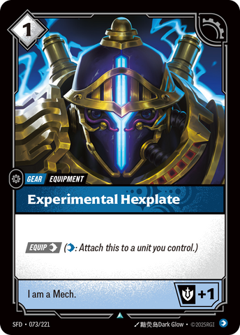 Experimental Hexplate (Foil) - Spiritforged #73