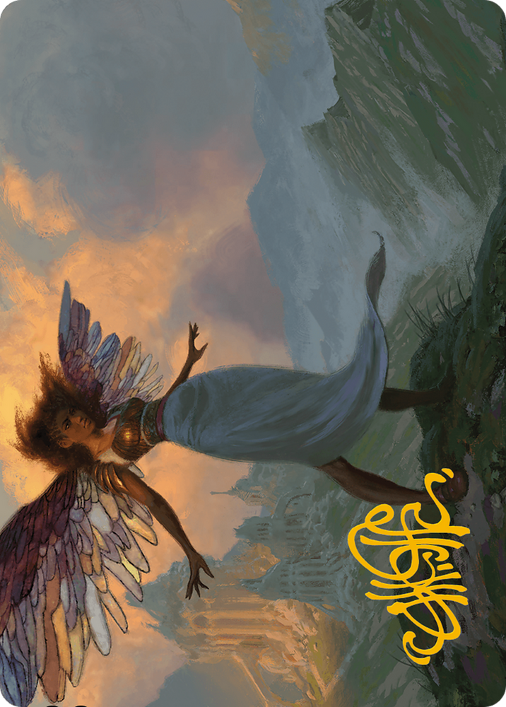 Magic | Glasswing Grace Art Card (Gold-Stamped Signature) [Modern Horizons 3 Art Series] | The Nerd Merchant