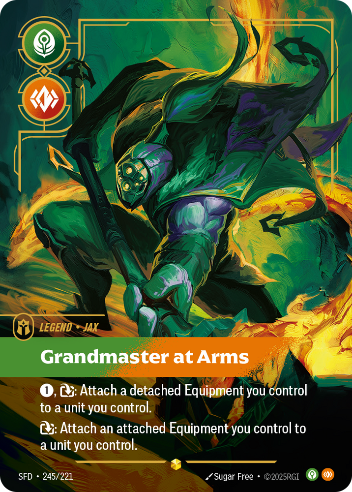 Grandmaster at Arms (Foil) - Spiritforged #245