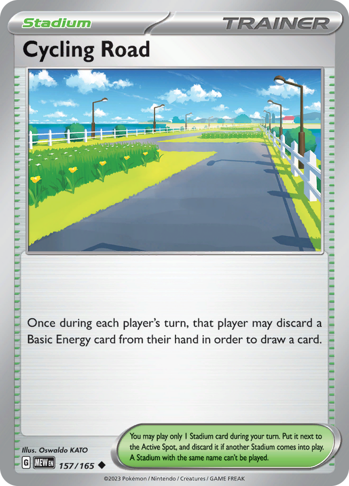 Pokemon | Cycling Road (157/165) [Scarlet & Violet 151] | The Nerd Merchant