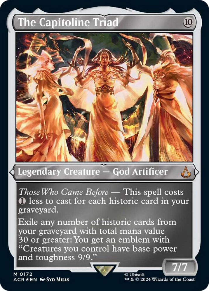 Magic | The Capitoline Triad (Foil Etched) [Assassin's Creed] | The Nerd Merchant