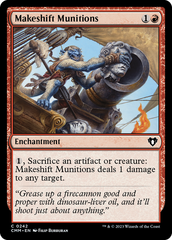 Magic | Makeshift Munitions [Commander Masters] | The Nerd Merchant