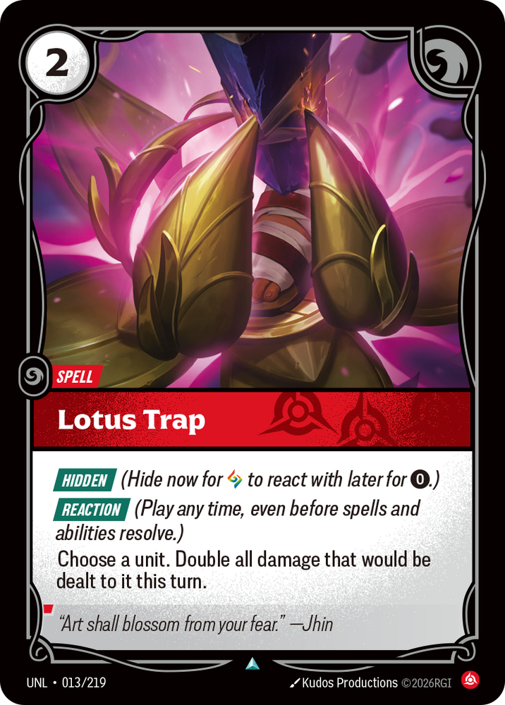 Lotus Trap - Unleashed (013/219)