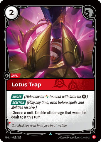 Lotus Trap - Unleashed (013/219)
