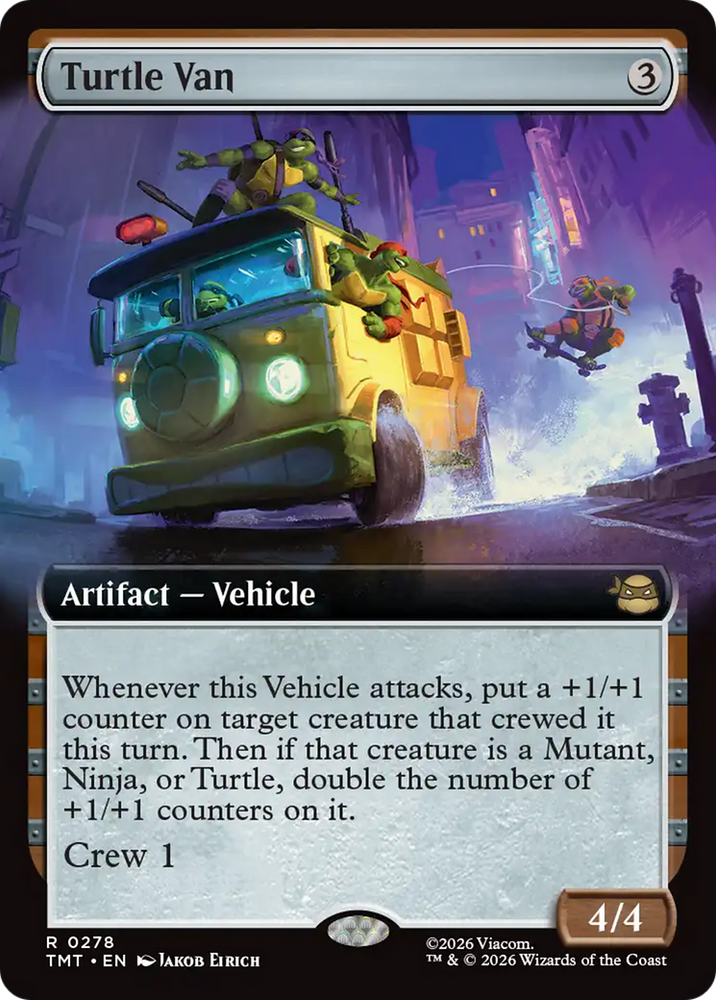 Magic | Turtle Van (Extended Art) [Teenage Mutant Ninja Turtles] | The Nerd Merchant