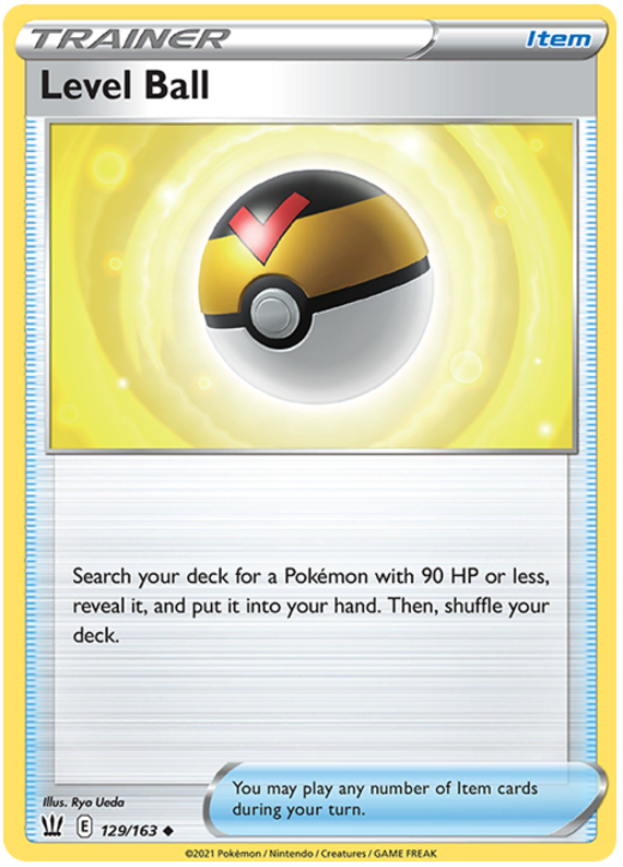 Pokemon | Level Ball (129/163) [Sword & Shield: Battle Styles] | The Nerd Merchant