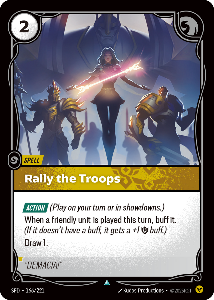 Rally the Troops (Foil) - Spiritforged #166