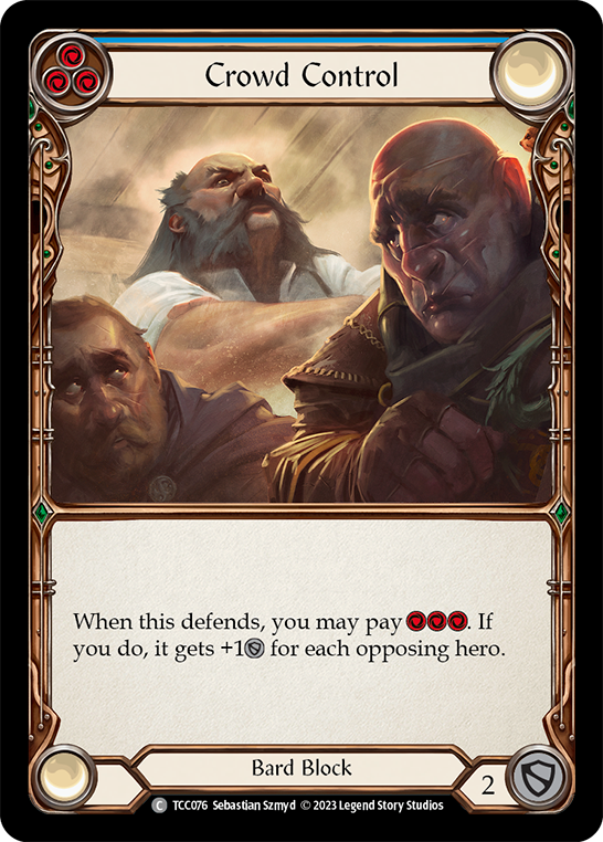 Flesh and Blood TCG | Crowd Control [TCC076] (Round the Table: TCC x LSS) | The Nerd Merchant