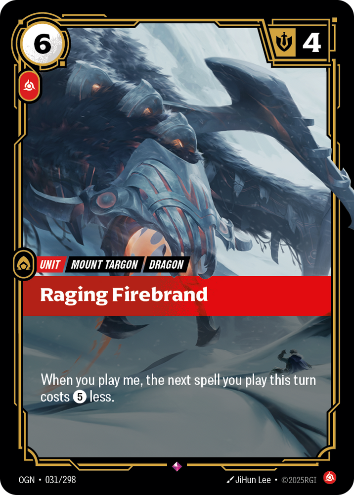 Raging Firebrand (Foil) - Origins #31