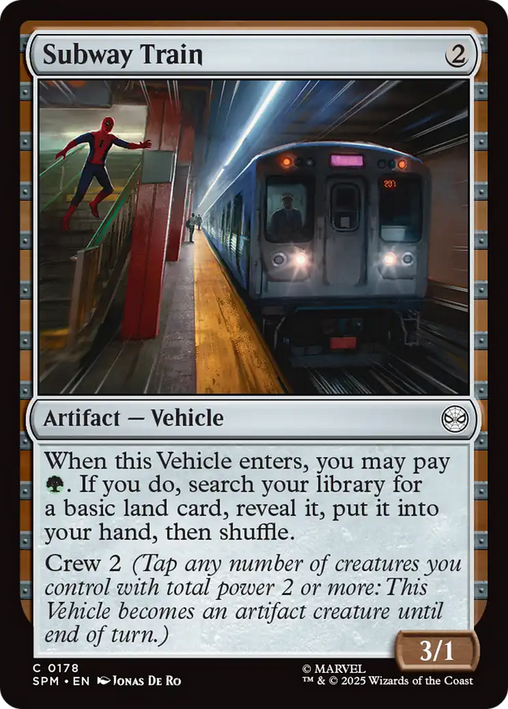 Magic | Subway Train [Marvel's Spider-Man] | The Nerd Merchant