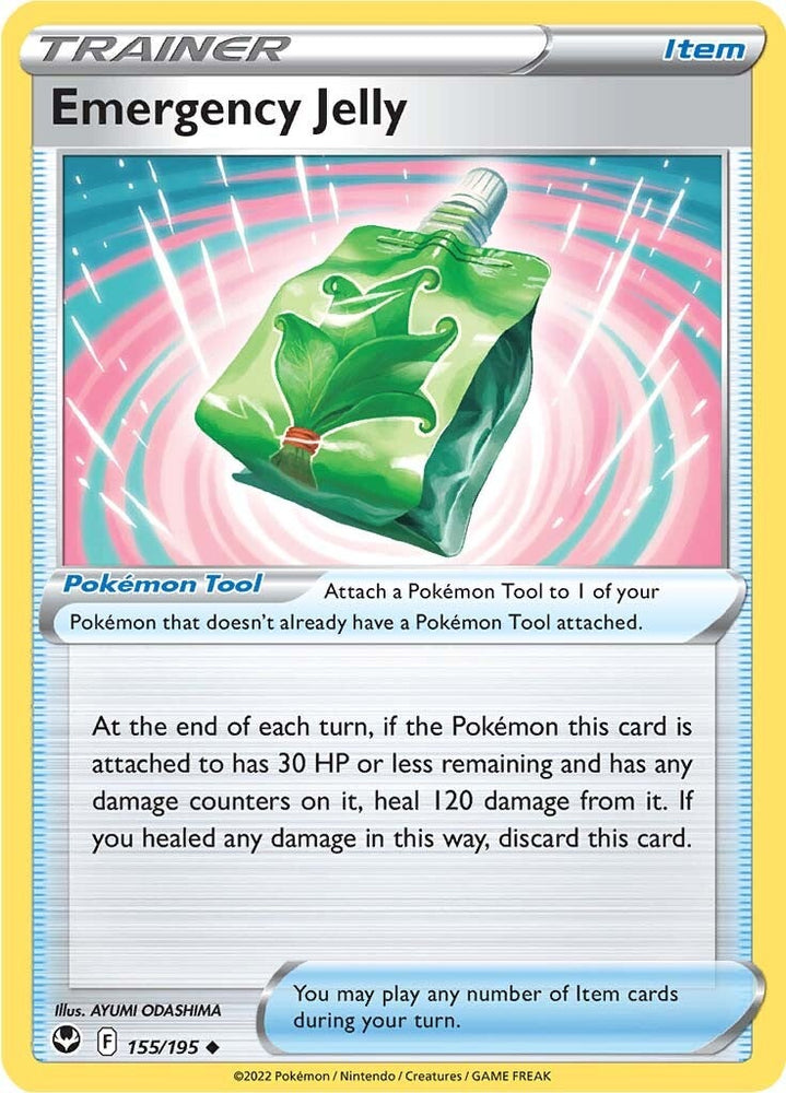 Pokemon | Emergency Jelly (155/195) [Sword & Shield: Silver Tempest] | The Nerd Merchant
