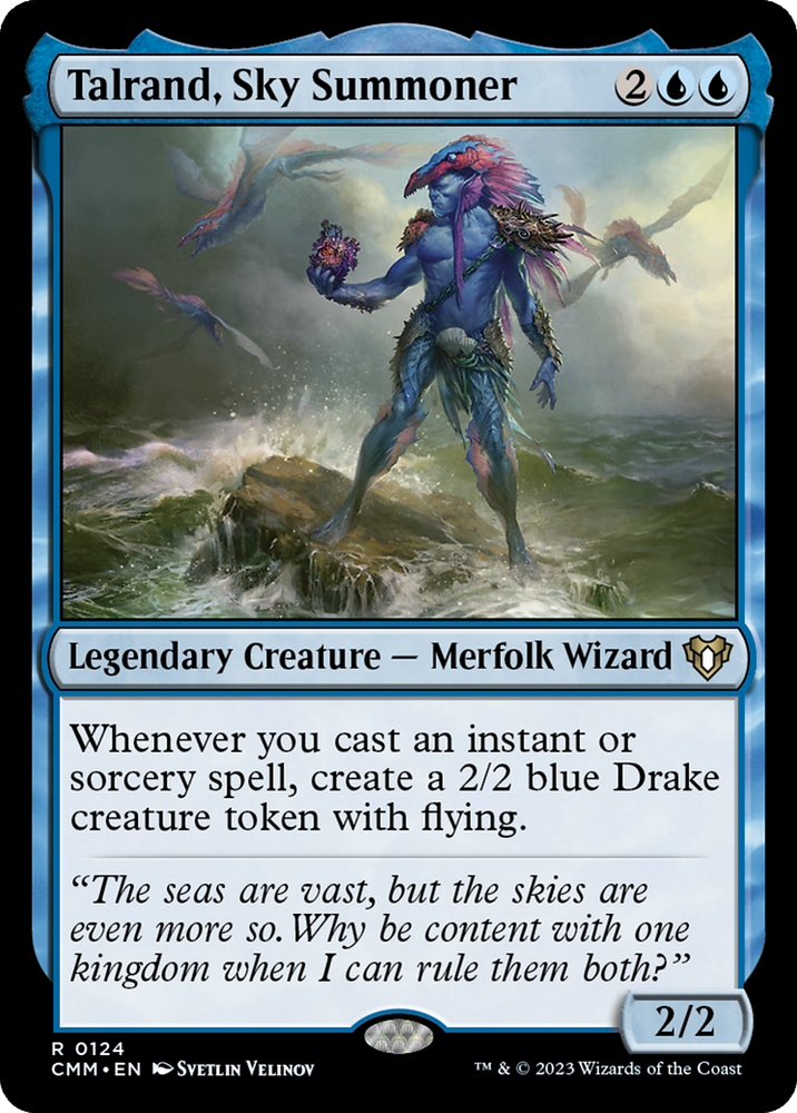 Magic | Talrand, Sky Summoner [Commander Masters] | The Nerd Merchant
