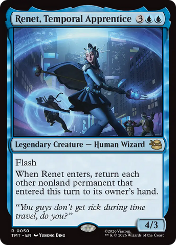 Magic | Renet, Temporal Apprentice [Teenage Mutant Ninja Turtles] | The Nerd Merchant