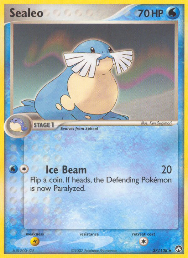 Pokemon | Sealeo (37/108) [EX: Power Keepers] | The Nerd Merchant
