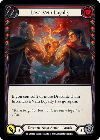 Flesh and Blood TCG | Lava Vein Loyalty (Red) [UPR069] (Uprising) | The Nerd Merchant
