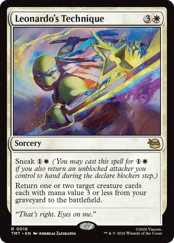Magic | Leonardo's Technique [Teenage Mutant Ninja Turtles] | The Nerd Merchant