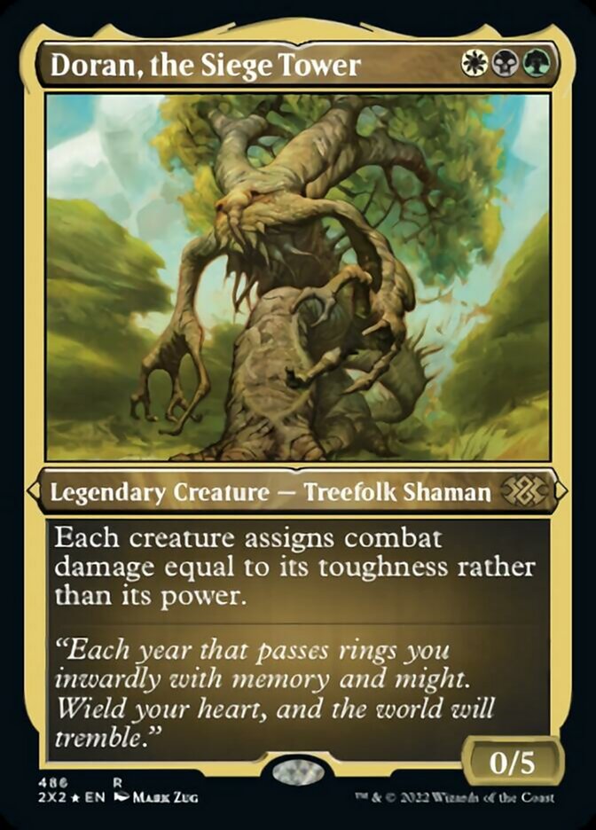 Magic | Doran, the Siege Tower (Foil Etched) [Double Masters 2022] | The Nerd Merchant