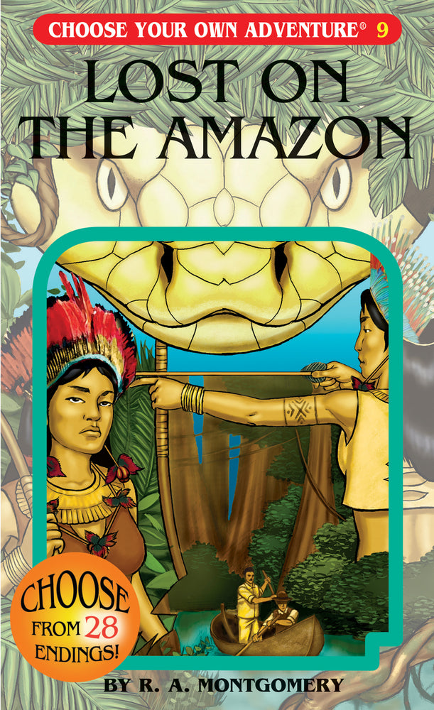 CYOA - Lost On The Amazon (Paperback)