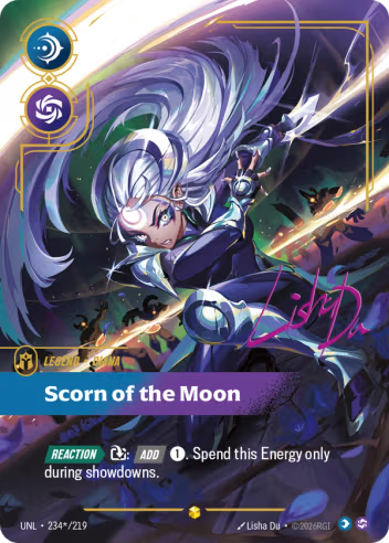 Diana - Scorn of the Moon (Signature) (Foil) - Unleashed (234*/219)