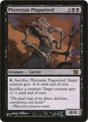 Magic | Phyrexian Plaguelord (Oversized) [Eighth Edition Box Topper] | The Nerd Merchant