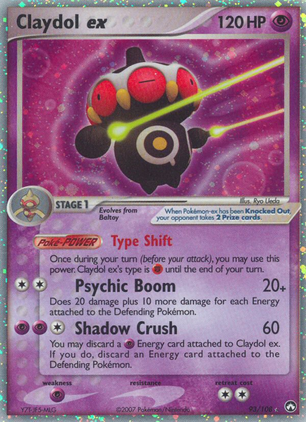 Pokemon | Claydol ex (93/108) [EX: Power Keepers] | The Nerd Merchant