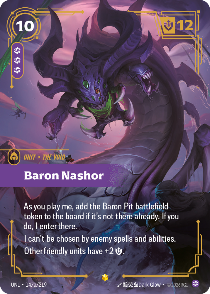 Baron Nashor (Alternate Art) (Foil) - Unleashed (147a/219)