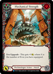 Flesh and Blood TCG | Mechanical Strength [TCC013] (Round the Table: TCC x LSS) | The Nerd Merchant