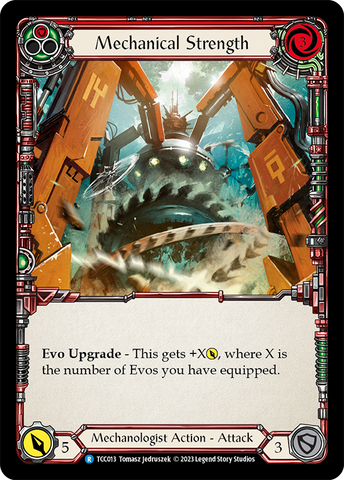 Flesh and Blood TCG | Mechanical Strength [TCC013] (Round the Table: TCC x LSS) | The Nerd Merchant
