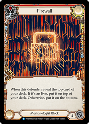 Flesh and Blood TCG | Firewall [TCC019] (Round the Table: TCC x LSS) | The Nerd Merchant