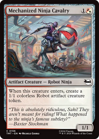 Magic | Mechanized Ninja Cavalry [Teenage Mutant Ninja Turtles] | The Nerd Merchant