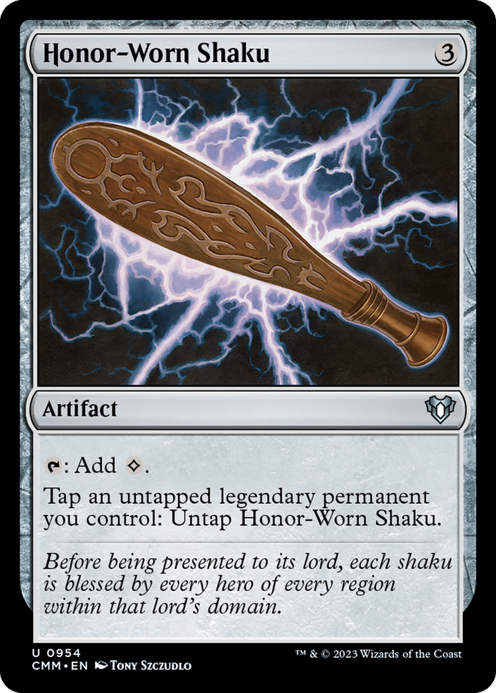 Magic | Honor-Worn Shaku [Commander Masters] | The Nerd Merchant