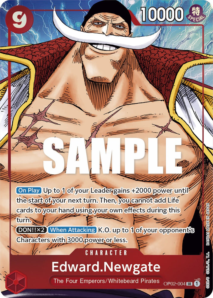 One Piece | Edward.Newgate (Alternate Art) [Paramount War] | The Nerd Merchant