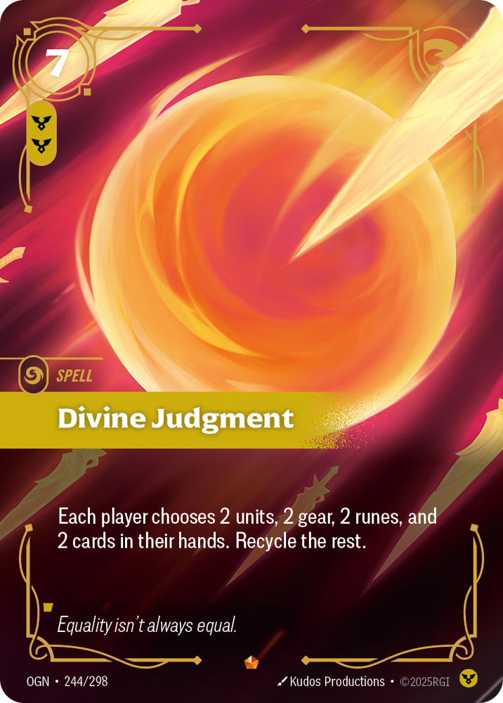 Divine Judgment (Foil) - Origins #244
