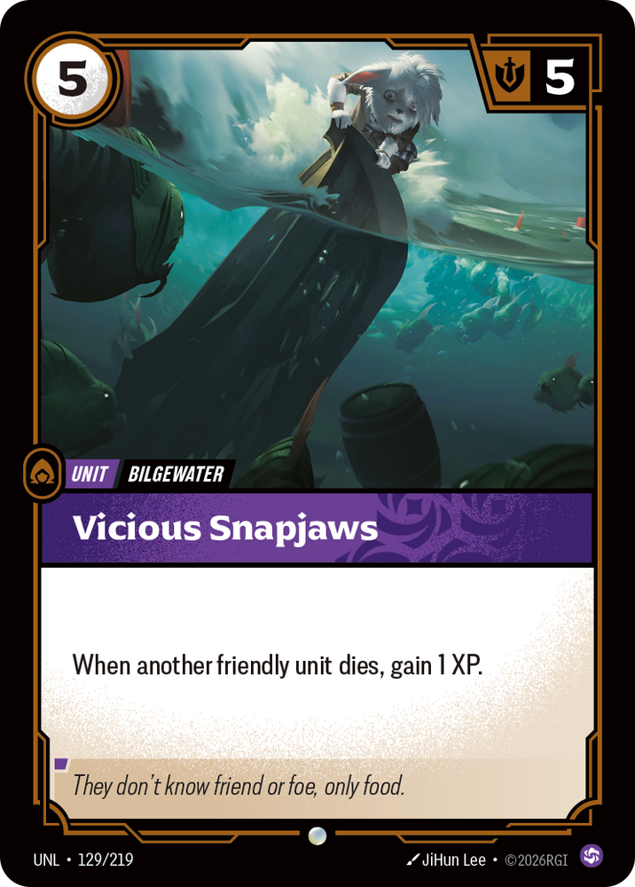 Vicious Snapjaws - Unleashed (129/219)