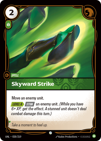 Skyward Strike (Foil) - Unleashed (038/219)