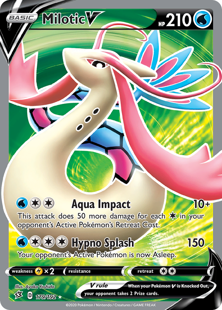 Pokemon | Milotic V (179/192) [Sword & Shield: Rebel Clash] | The Nerd Merchant