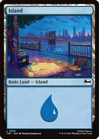 Magic | Island (0316) [Teenage Mutant Ninja Turtles] | The Nerd Merchant