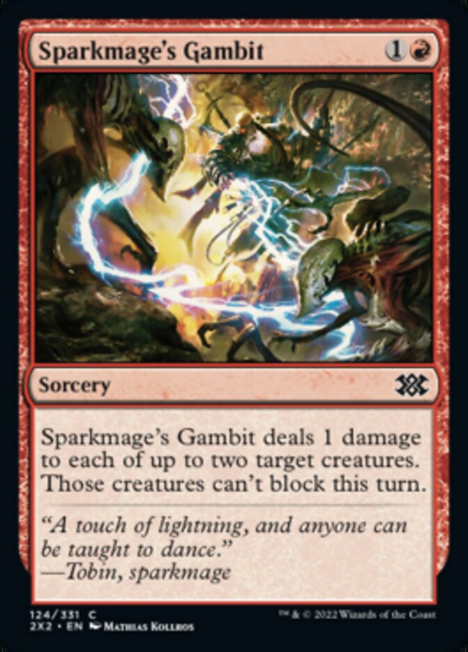 Magic | Sparkmage's Gambit [Double Masters 2022] | The Nerd Merchant