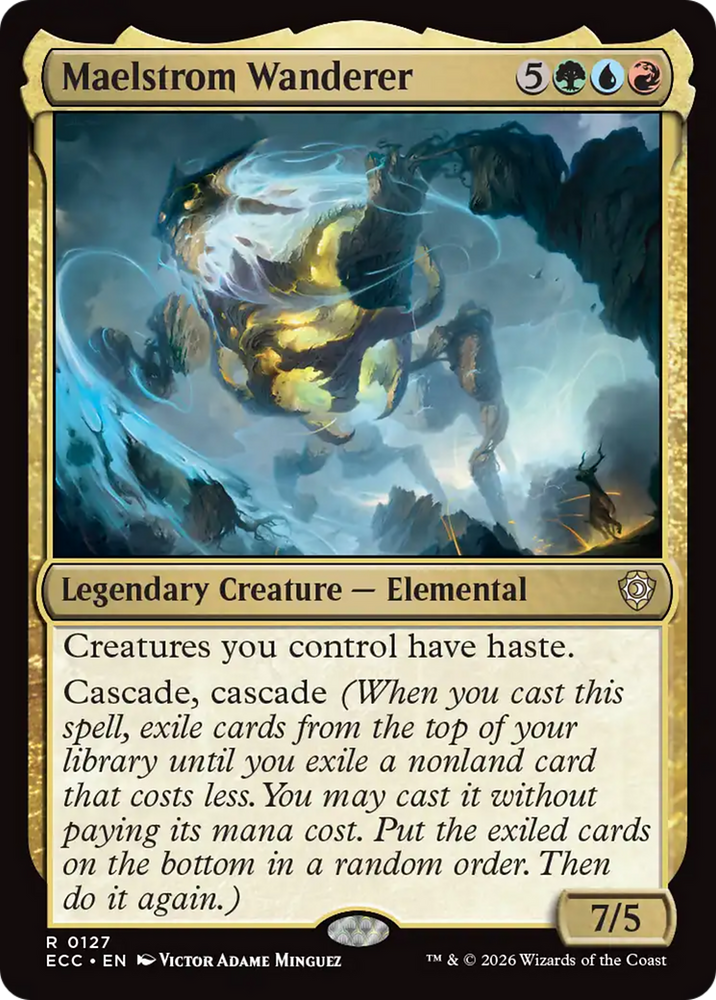 Magic | Maelstrom Wanderer [Lorwyn Eclipsed Commander] | The Nerd Merchant
