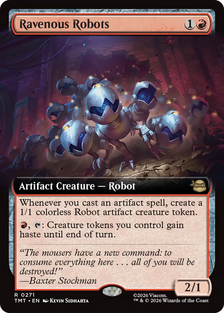 Magic | Ravenous Robots (Extended Art) [Teenage Mutant Ninja Turtles] | The Nerd Merchant