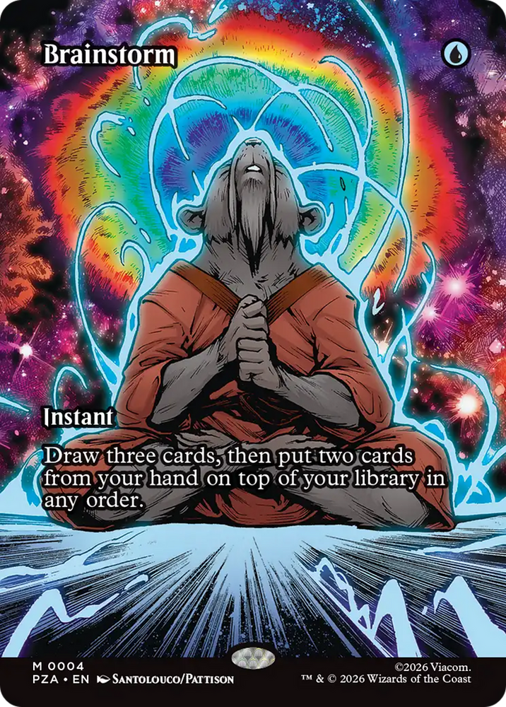 Magic | Brainstorm (Borderless) [Teenage Mutant Ninja Turtles Eternal-Legal] | The Nerd Merchant