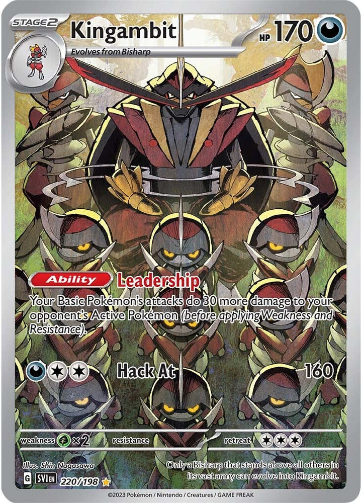 Pokemon | Kingambit (220/198) [Scarlet & Violet: Base Set] | The Nerd Merchant