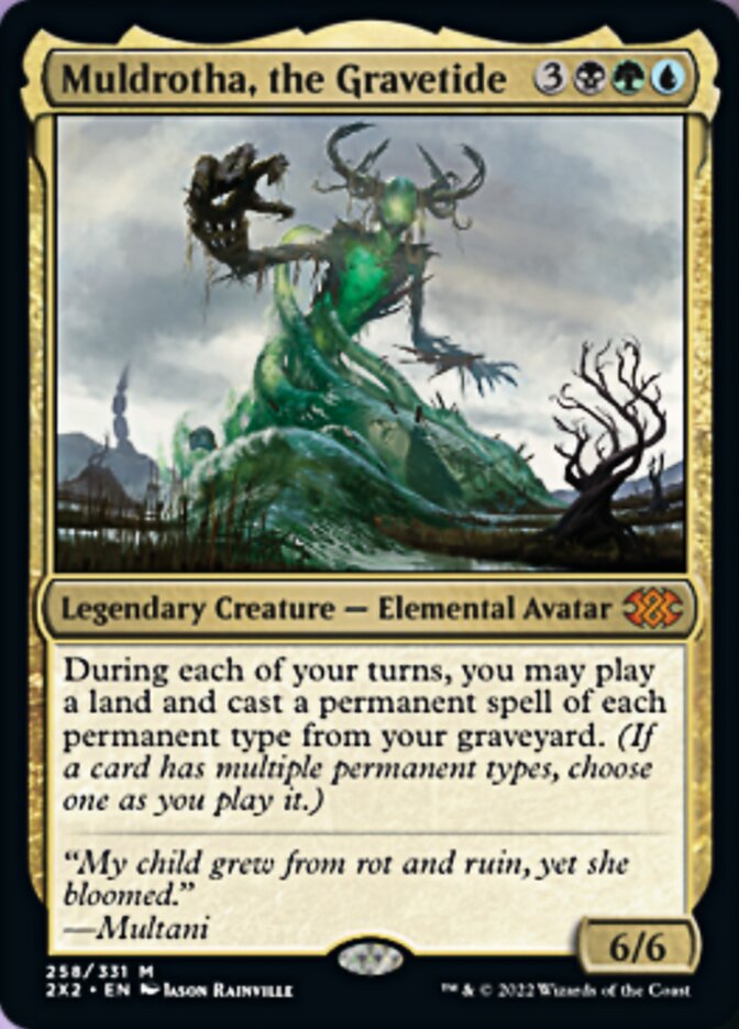 Magic | Muldrotha, the Gravetide [Double Masters 2022] | The Nerd Merchant
