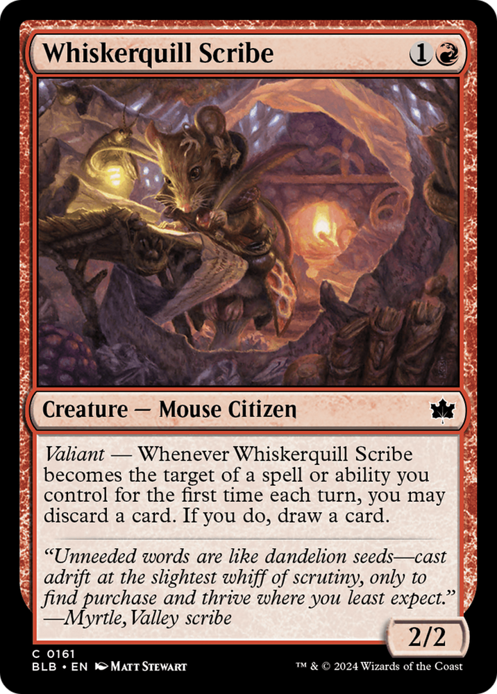Magic | Whiskerquill Scribe [Bloomburrow] | The Nerd Merchant