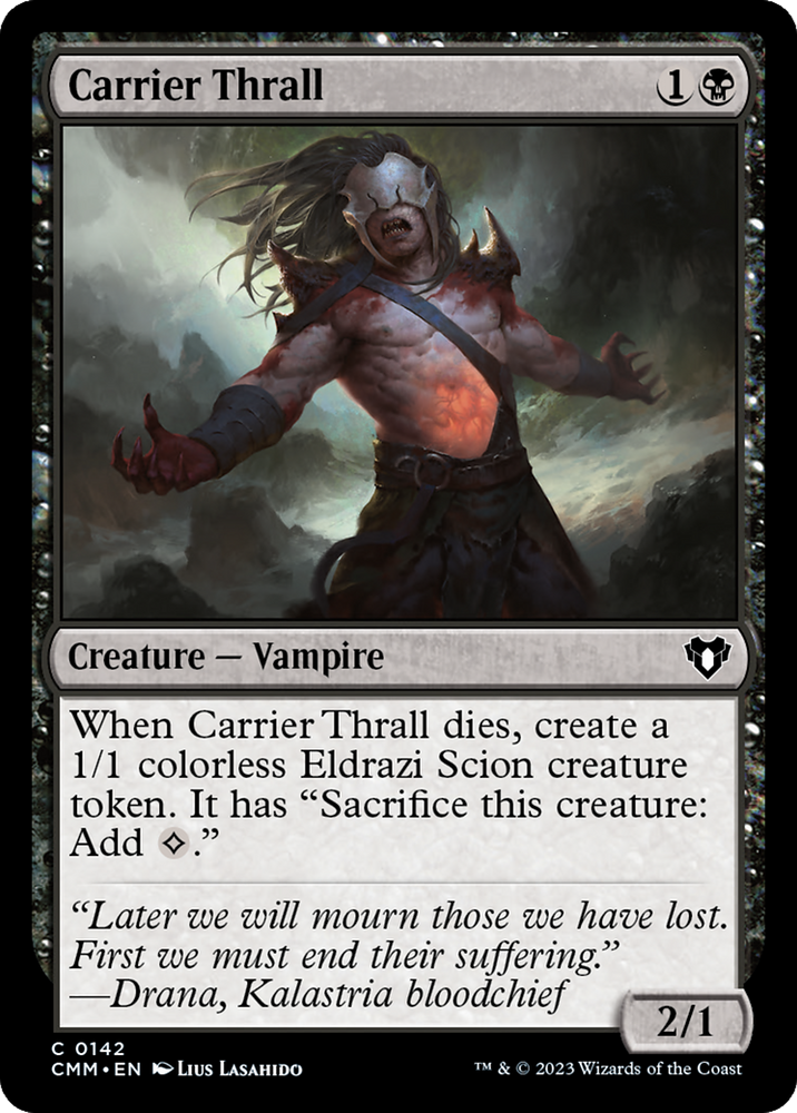 Magic | Carrier Thrall [Commander Masters] | The Nerd Merchant